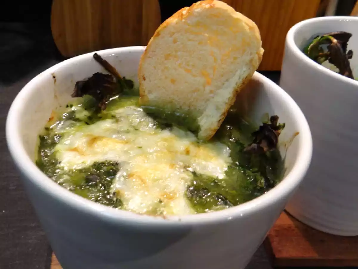 Zuppa di Broccolo Fiolaro di Creazzo con Don Carlo gratinato